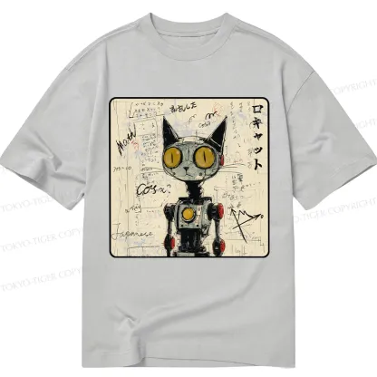 Tokyo-Tiger Robot Cat Classic T-Shirt