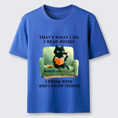 Tokyo-Tiger Cat That Reads And Drinks Classic T-Shirt