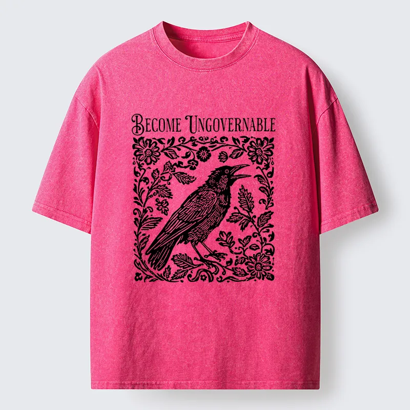 Tokyo-Tiger Wild Crow Washed T-Shirt