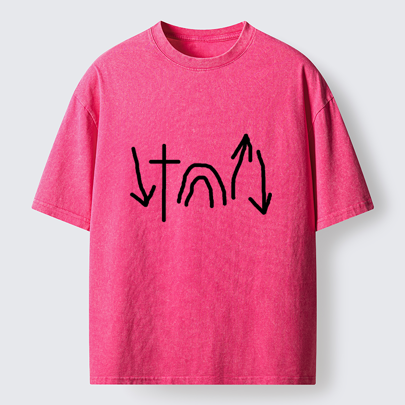 Tokyo-Tiger Minimalist Easter Washed T-Shirt