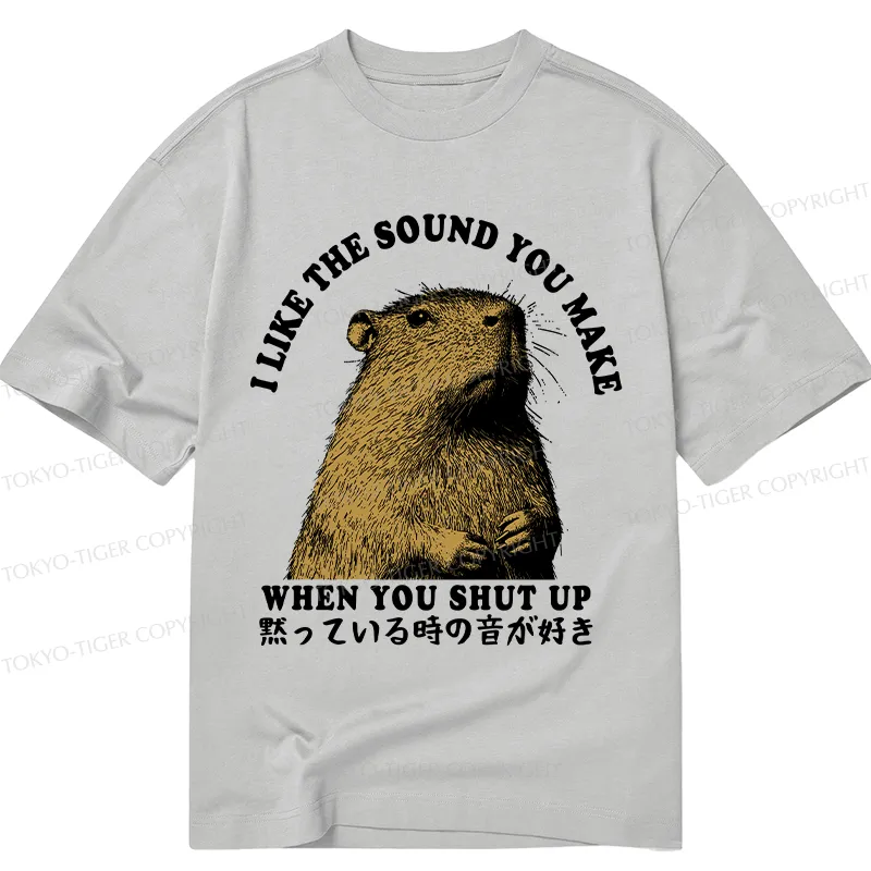 Tokyo-Tiger I Like The Sound Of Silence Classic T-Shirt