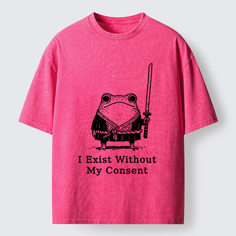 Tokyo-Tiger Frog That Rebel Washed T-Shirt