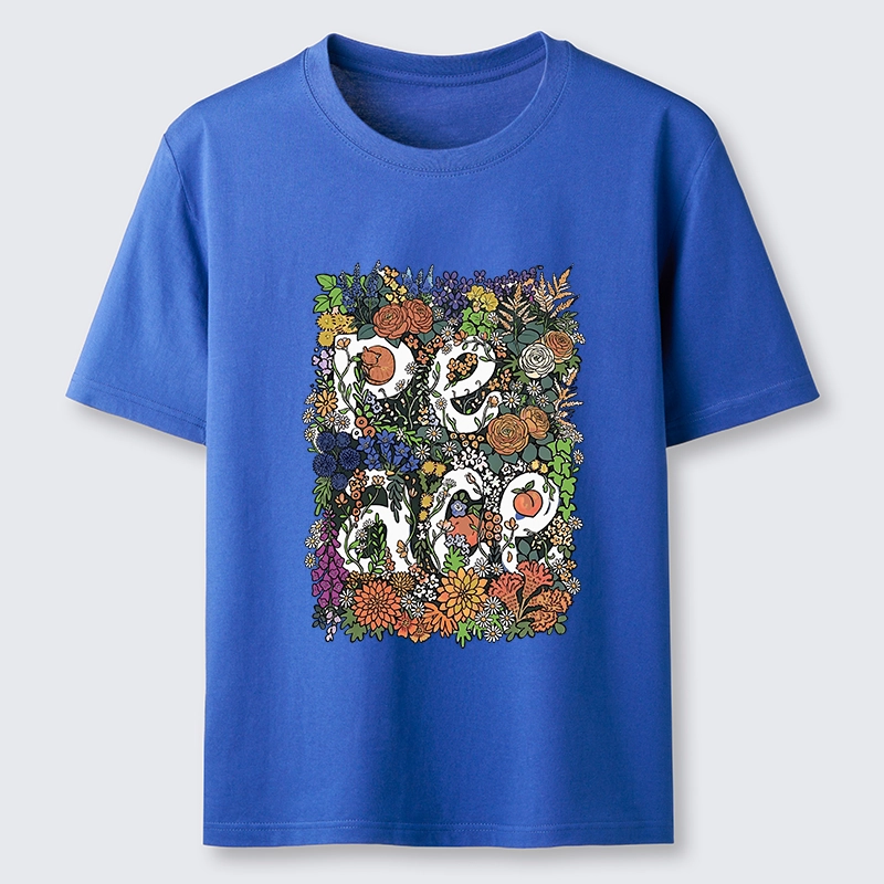 Tokyo-Tiger Peace In Flowers Classic T-Shirt