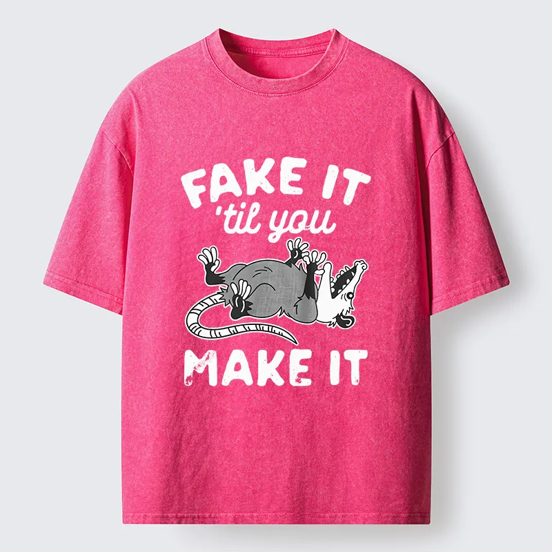 Tokyo-Tiger Pretending To Die Washed T-Shirt