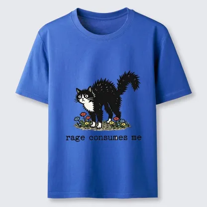 Tokyo-Tiger Angry Tuxedo Cat Classic T-Shirt