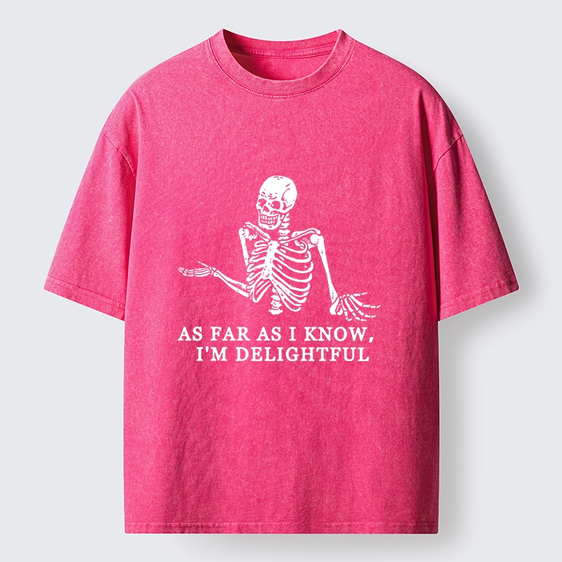 Tokyo-Tiger As Far As Bones Know Washed T-Shirt