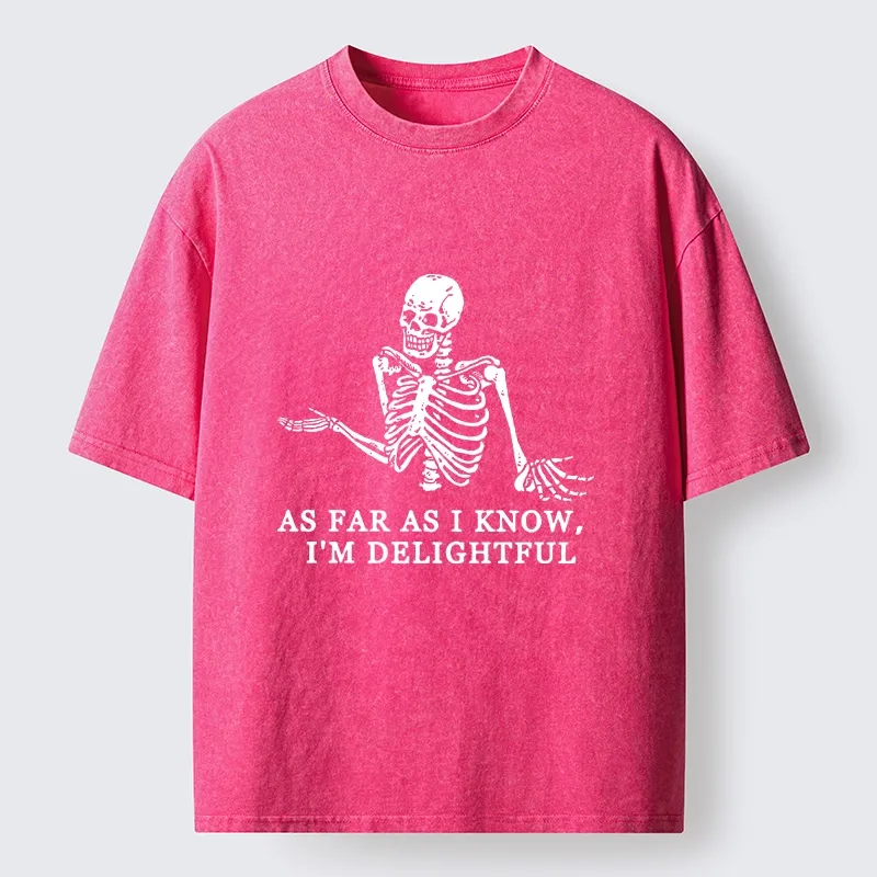 Tokyo-Tiger As Far As Bones Know Washed T-Shirt