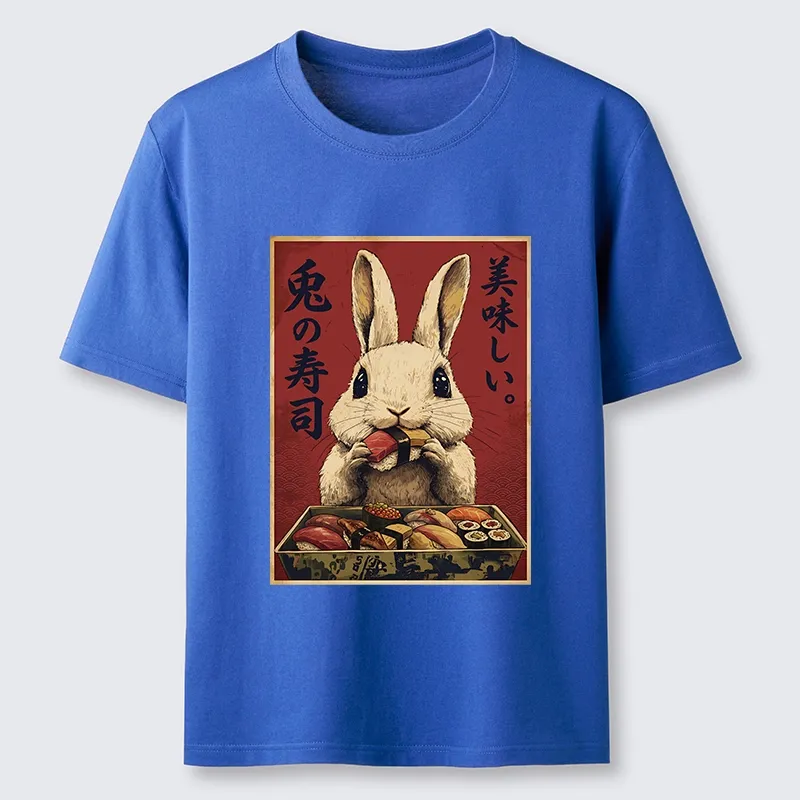 Tokyo-Tiger Rabbit’s Sushi Feast Classic T-Shirt