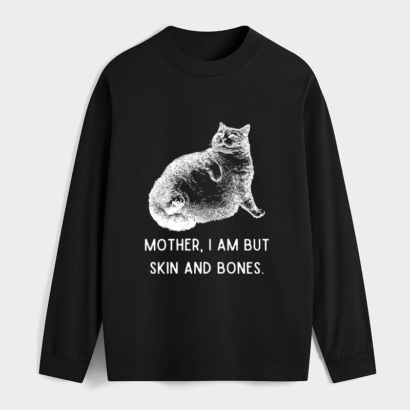 Tokyo-Tiger Skin & Bones Cat Classic Long Sleeve T-Shirt