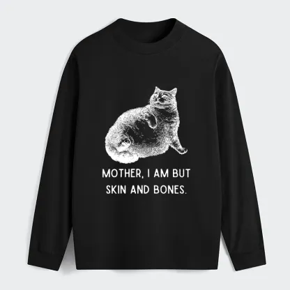 Tokyo-Tiger Skin & Bones Cat Classic Long Sleeve T-Shirt