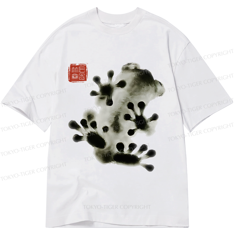 Tokyo-Tiger Ink Painting Frog Classic T-Shirt