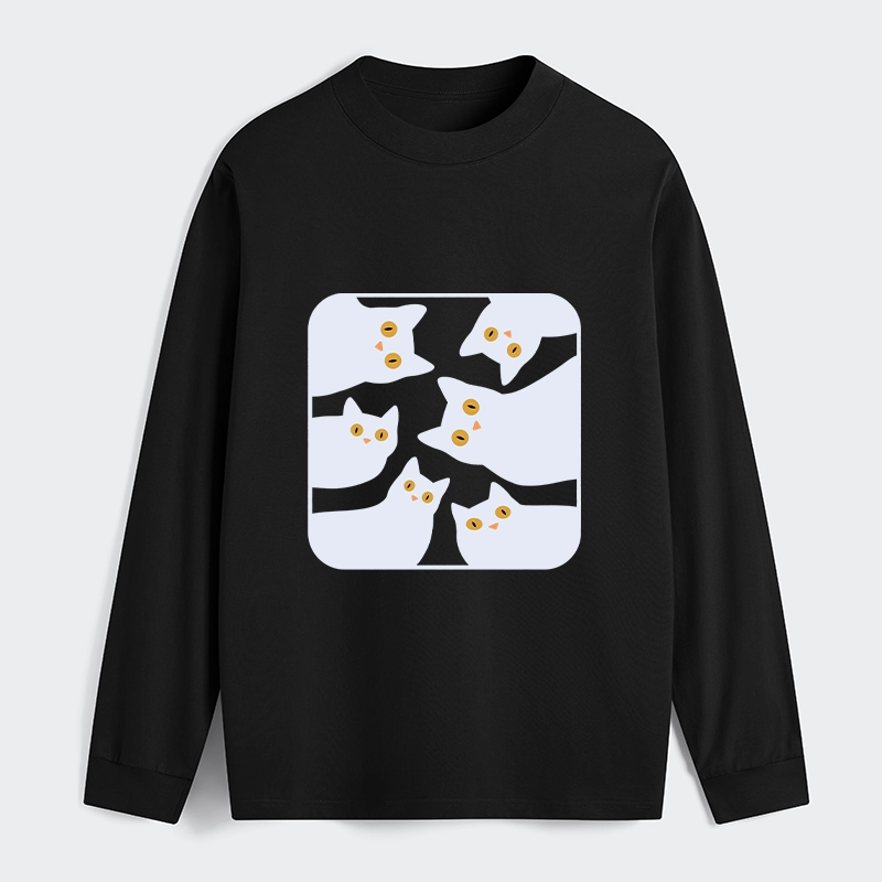 Tokyo-Tiger Cats Are Watching You Classic Long Sleeve T-Shirt