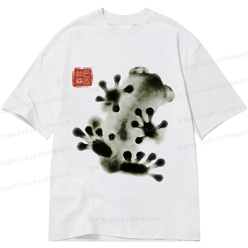 Tokyo-Tiger Ink Painting Frog Classic T-Shirt