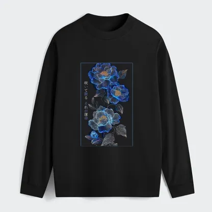 Tokyo-Tiger The Sea Of Flowers In The Darkness Classic Long Sleeve T-Shirt