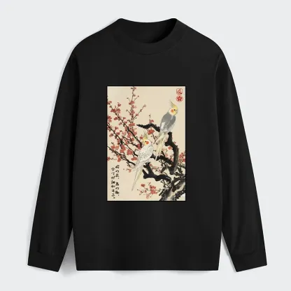 Tokyo-Tiger Whispers of Silent Blossoms Classic Long Sleeve T-Shirt