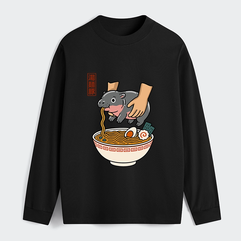 Tokyo-Tiger Noodles Got Me Classic Long Sleeve T-Shirt