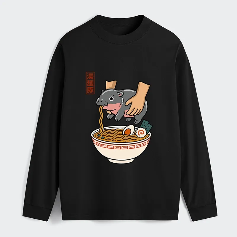 Tokyo-Tiger Noodles Got Me Classic Long Sleeve T-Shirt