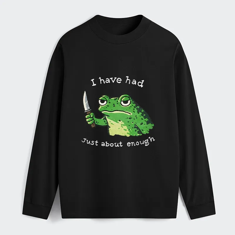 Tokyo-Tiger Impatient Frog Classic Long Sleeve T-Shirt