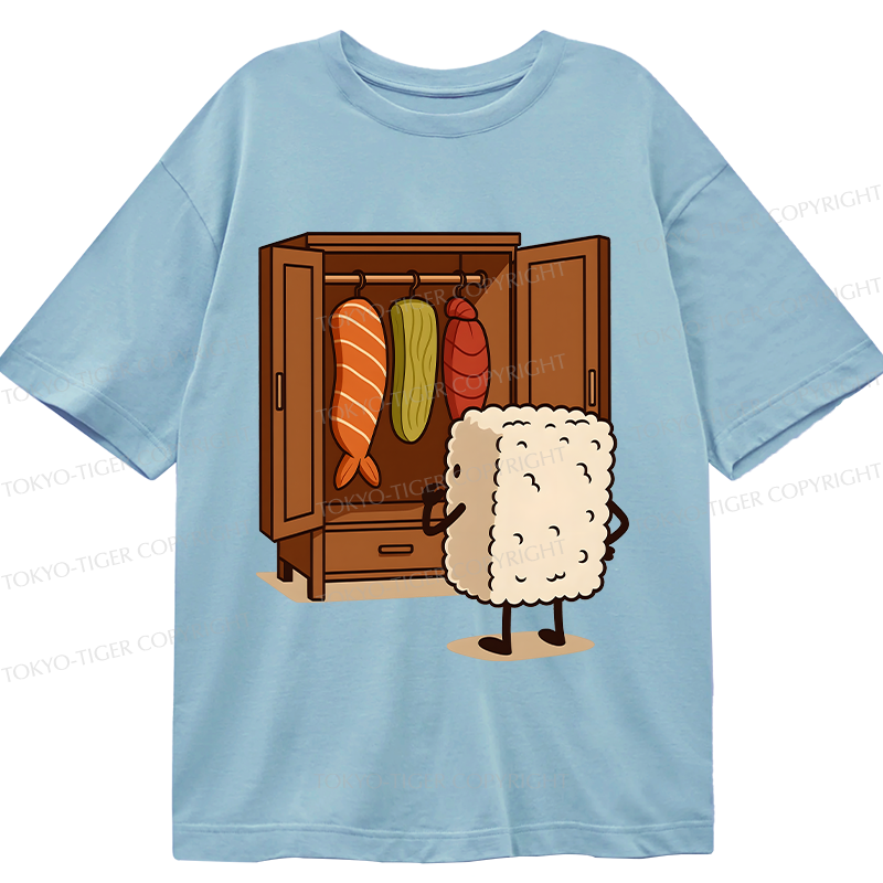 Tokyo-Tiger Sushi Pick Out Clothes Classic T-Shirt