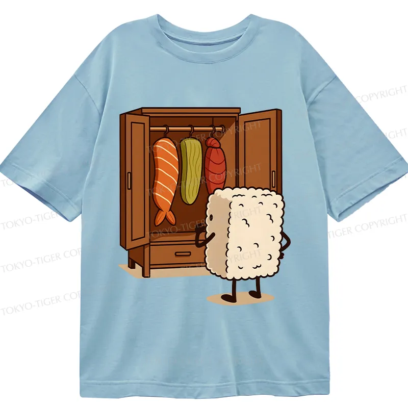 Tokyo-Tiger Sushi Pick Out Clothes Classic T-Shirt