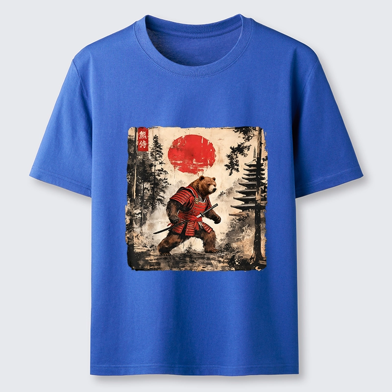Tokyo-Tiger Japanese Samurai Bear With Katana Classic T-Shirt
