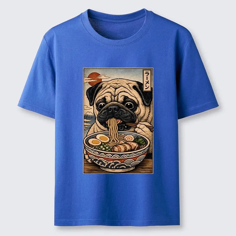 Tokyo-Tiger Ramen Time For The Pug Classic T-Shirt