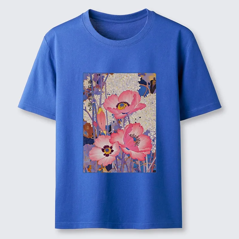 Tokyo-Tiger Vintage Japanese Poppy Art Classic T-Shirt Sale