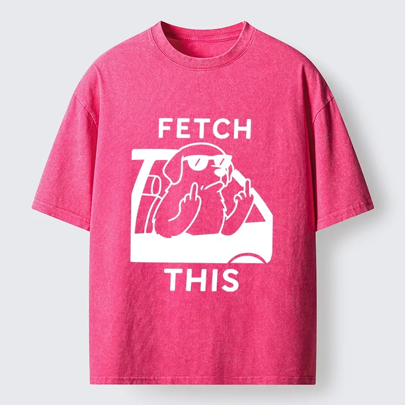 Tokyo-Tiger Sassy Dog With Sunglasses Washed T-Shirt