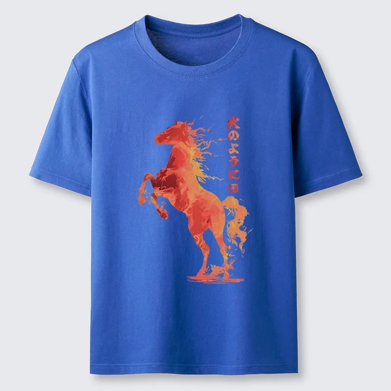 Tokyo-Tiger Fire Horse Japanese Art Classic T-Shirt