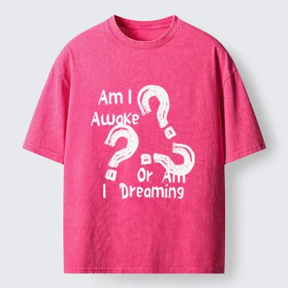 Tokyo-Tiger Mind Blown Awake Or Dreaming Washed T-Shirt