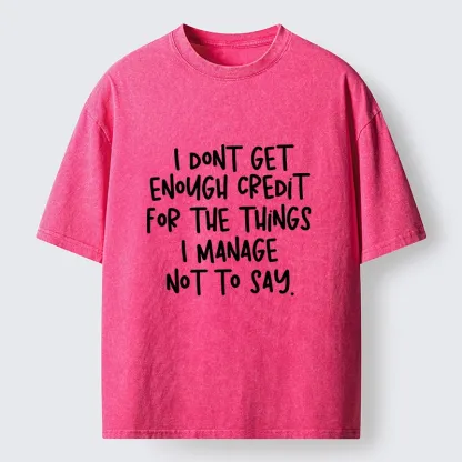 Tokyo-Tiger Saying No Is A Superpower Washed T-Shirt