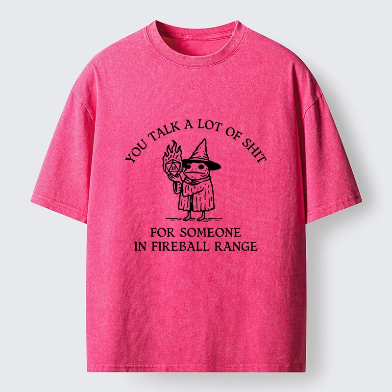 Tokyo-Tiger Frog Magic Wizard Meme Washed T-Shirt