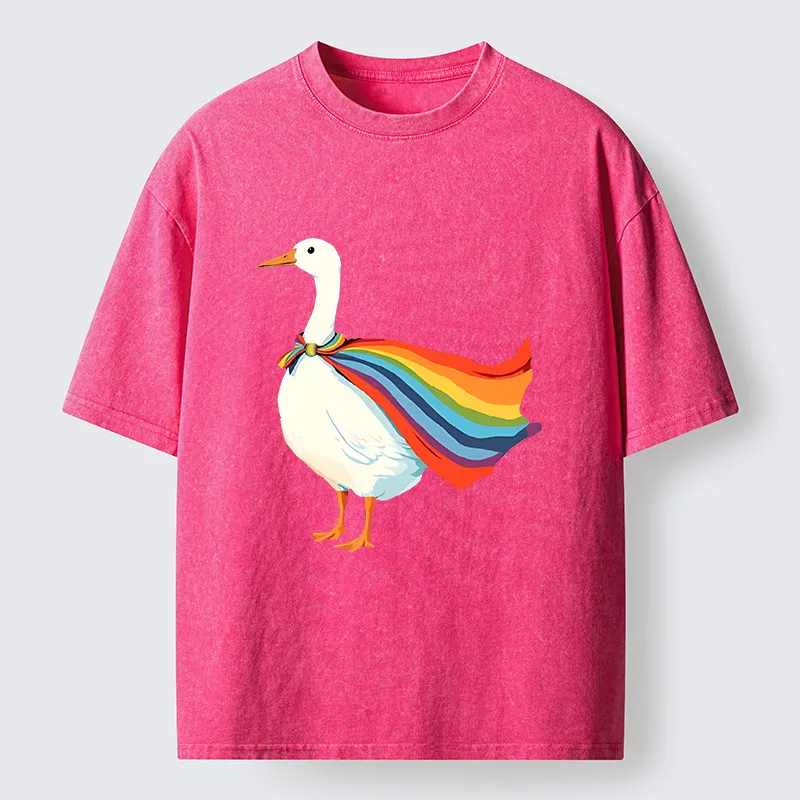 Tokyo-Tiger Proud Goose Washed T-Shirt