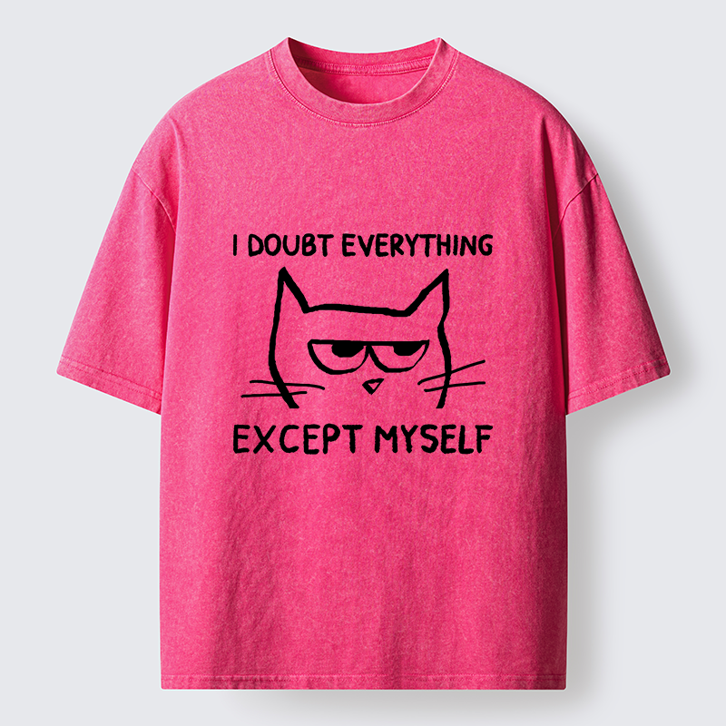 Tokyo-Tiger Confident Kitten Washed T-Shirt