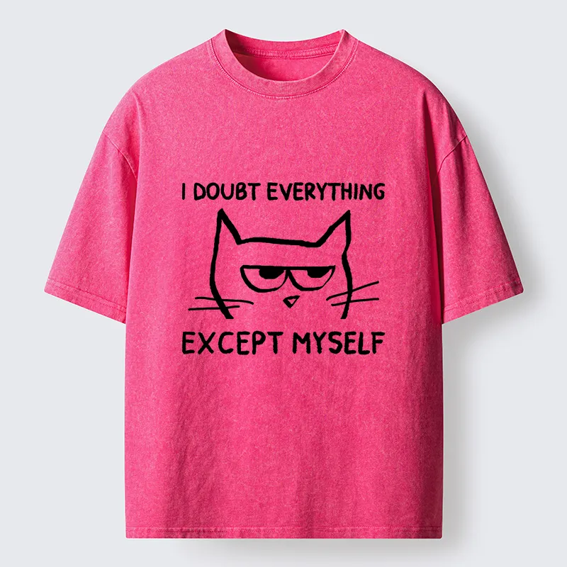 Tokyo-Tiger Confident Kitten Washed T-Shirt