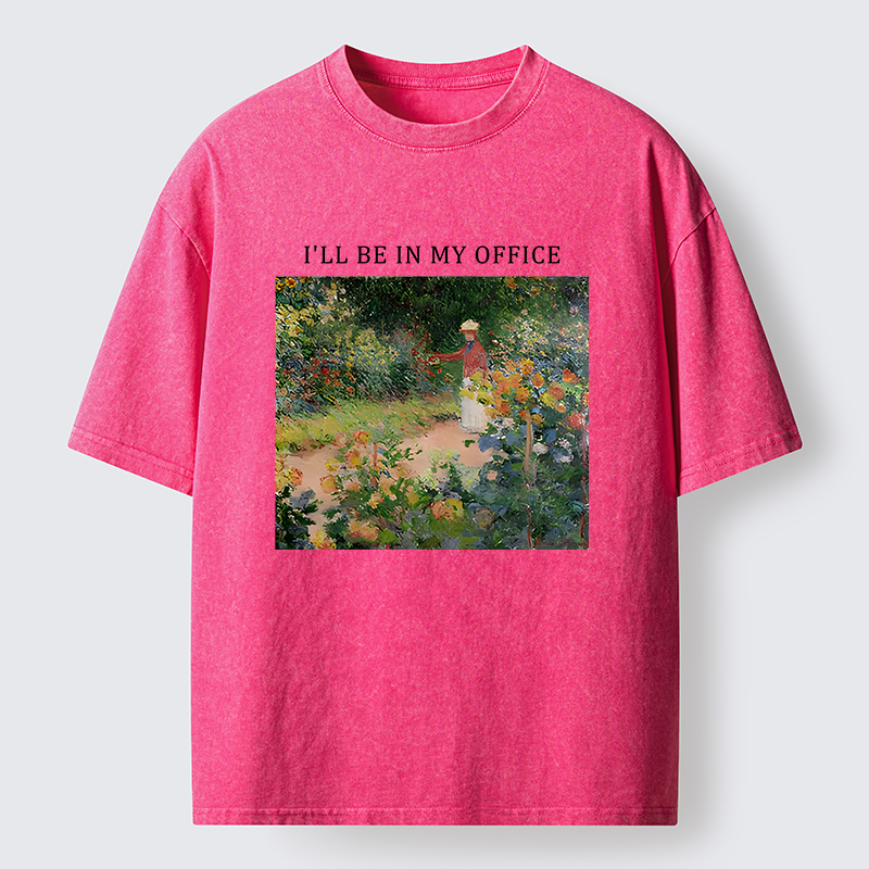 Tokyo-Tiger Planting enthusiasts Washed T-Shirt