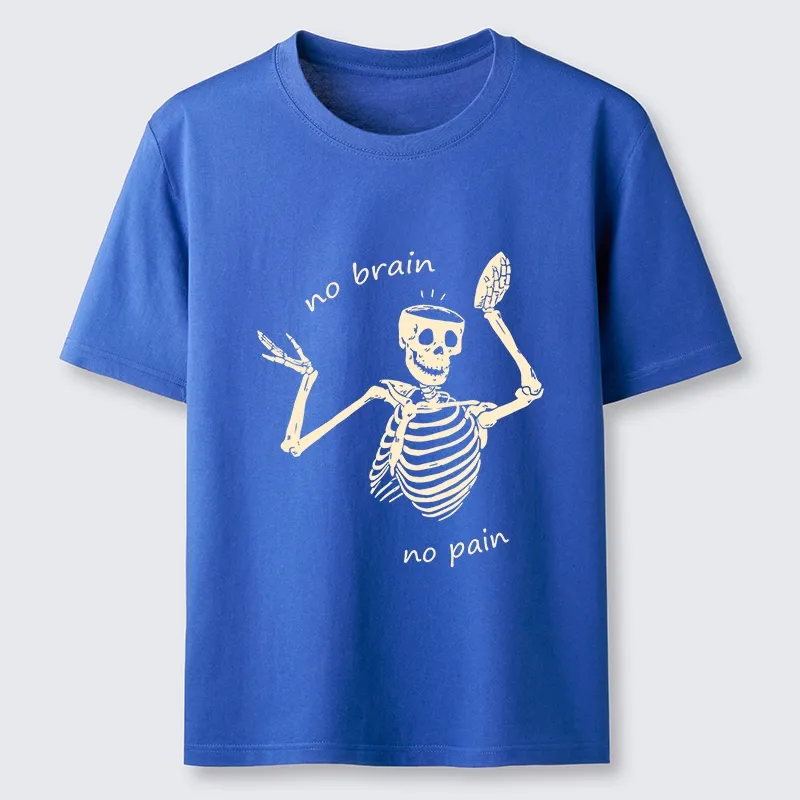 Tokyo-Tiger Skeletons Feel No Pain Classic T-Shirt