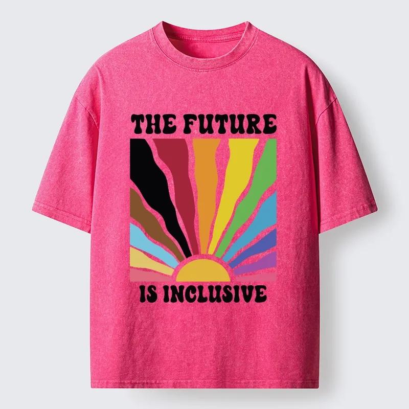 Tokyo-Tiger Pride Future Is Inclusive Washed T-Shirt