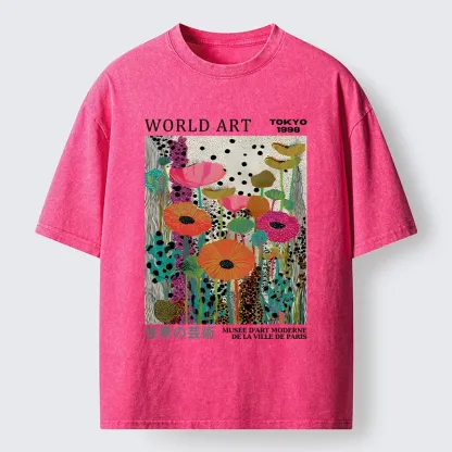 Tokyo-Tiger World Art Festival Washed T-Shirt