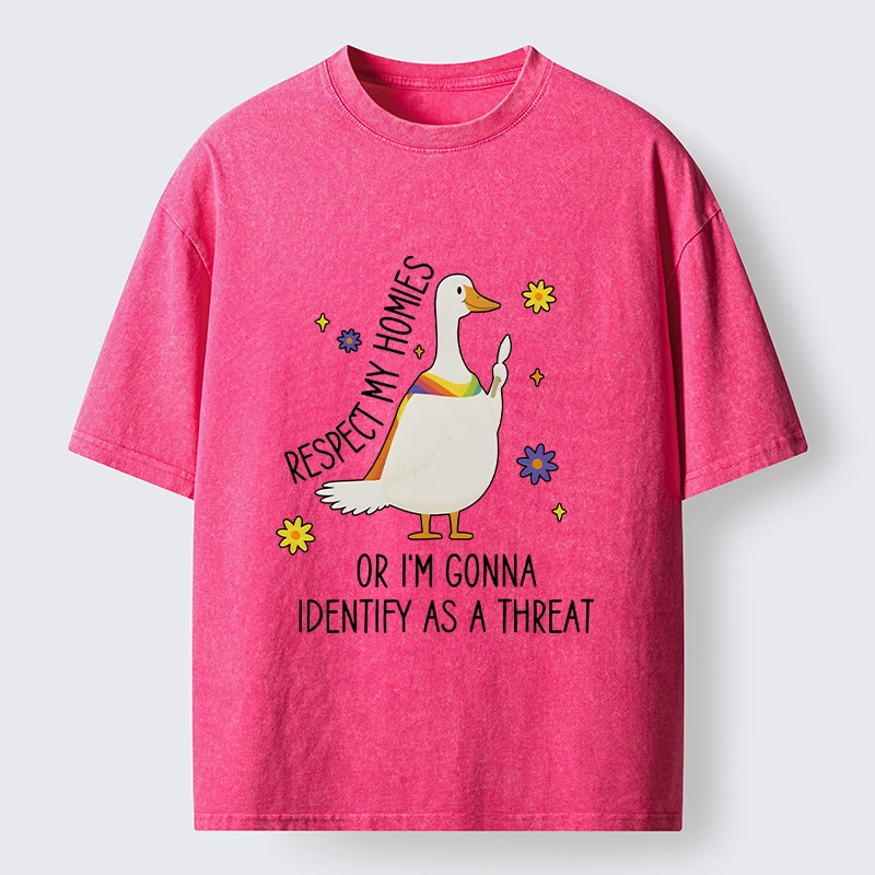 Tokyo-Tiger Goose Pride Art Washed T-Shirt