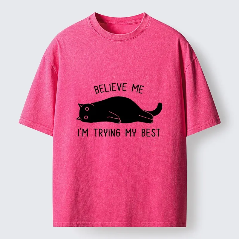 Tokyo-Tiger When Life Is Hard Nap First Washed T-Shirt