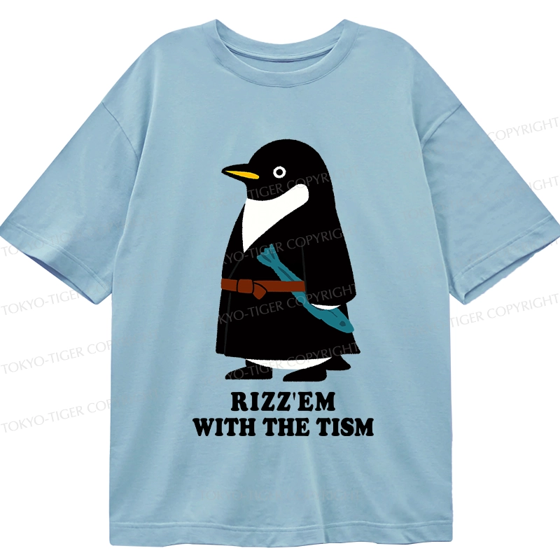 Tokyo-Tiger Rizz'Em With The Tism Classic T-Shirt