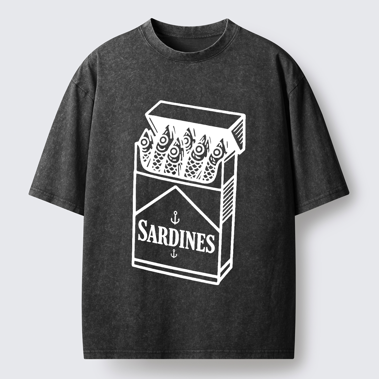 Tokyo-Tiger Deep Snack Washed T-Shirt