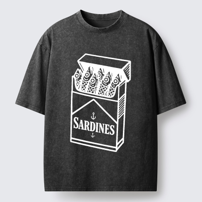 Tokyo-Tiger Deep Snack Washed T-Shirt