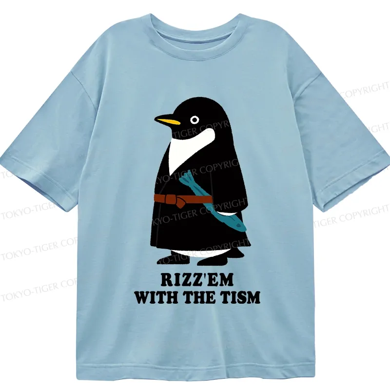 Tokyo-Tiger Rizz'Em With The Tism Classic T-Shirt