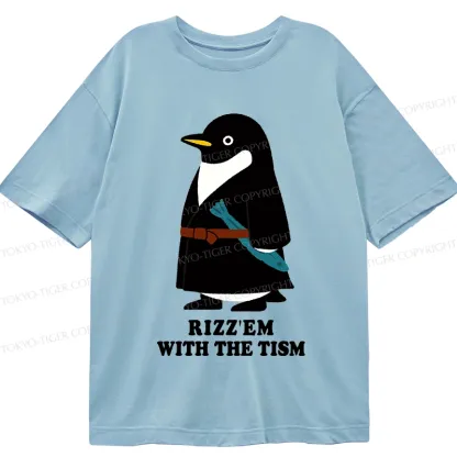 Tokyo-Tiger Rizz'Em With The Tism Classic T-Shirt