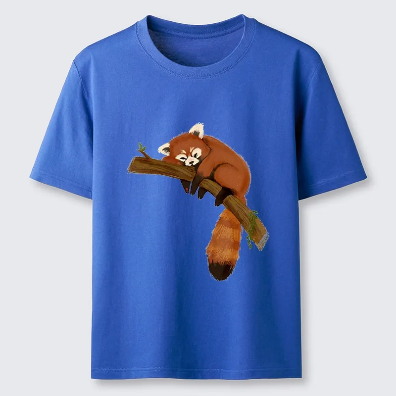 Tokyo-Tiger Cute Red Panda Sleepy Time Classic T-Shirt