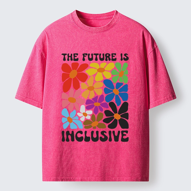 Tokyo-Tiger Inclusive World For Everyone Washed T-Shirt