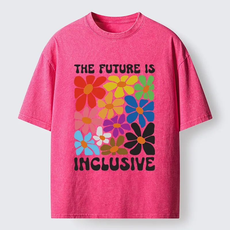 Tokyo-Tiger Inclusive World For Everyone Washed T-Shirt