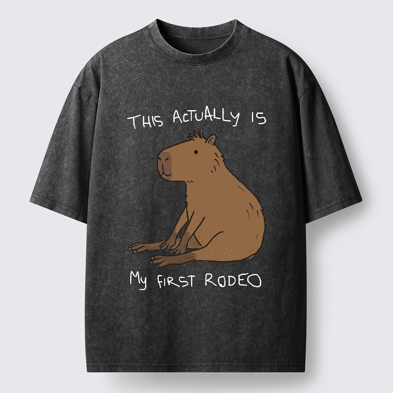 Tokyo-Tiger First Rodeo Capybara Washed T-Shirt
